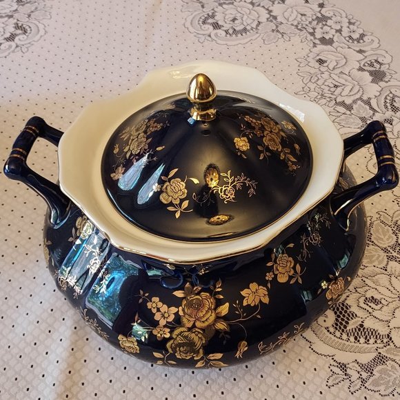 16 Pieces German Kobalt Cobalt Dinner Set Tableware - Picture 4 of 10